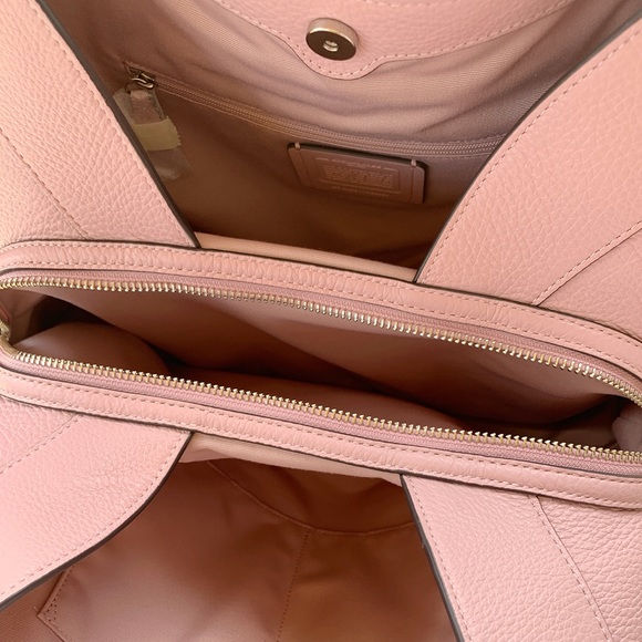 Coach purse pink shoulder tote - Picture 6 of 6